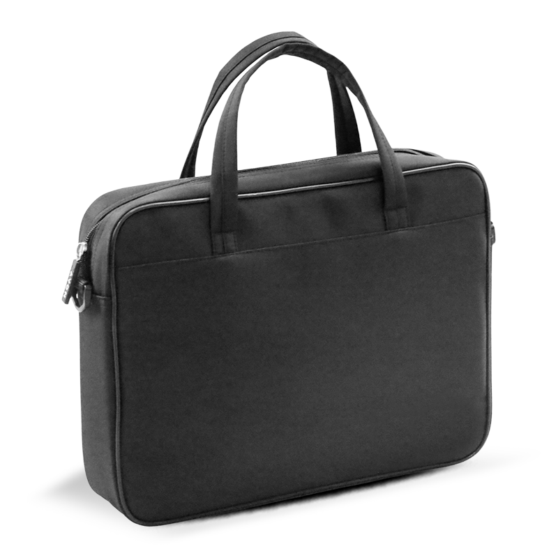 Men's Oxford Business Document Bag com logotipo personalizado-organizador de arquivos com zíper com zíper de vários compartimentos