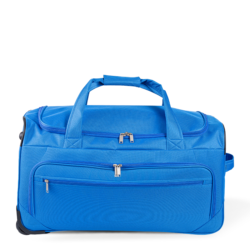 Bolsa de carrinho de viagem portátil leve para mulheres de grande capacidade de armazenamento à prova d'água bolsa de bagagem dobrável