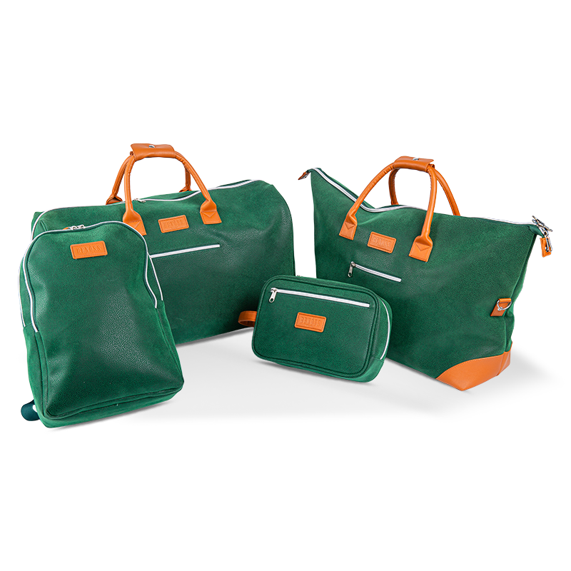 Unissex Green Green Full-set Premium Travel Tote Bag