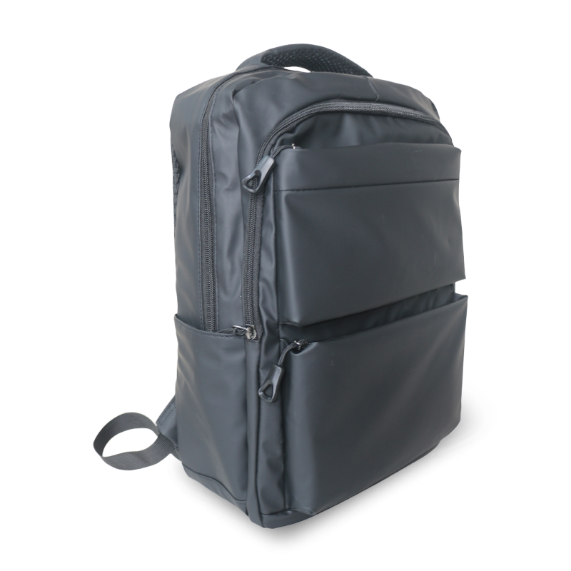 Black Business Film Computer Bag City Leisure University Backpack Backpack Laptop de grande capacidade